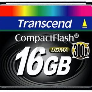 36850 - Compact Flash  16000MB (16GB) - TRANSCEND 300x [TS16GCF300]