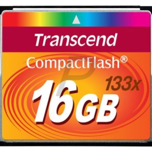 36851 - Compact Flash  16000MB (16GB) - TRANSCEND 133x [TS16GCF133]
