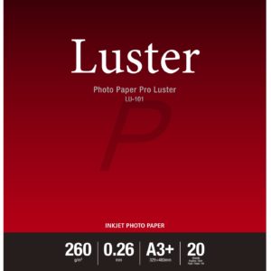 6211B008 - A3+ - CANON Papier Photo Pro Luster LU-101 A3+ 260 g/m² - 20 feuilles