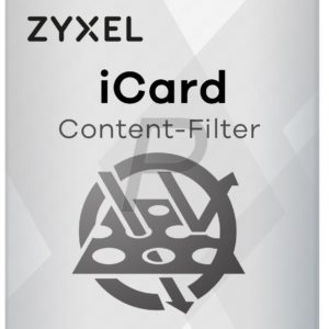 B06J20 - ZyXEL iCard CF ZyWALL USG 50 1 an (2880) - Licence service filtrage de contenu 1 an