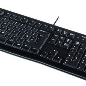 B11E04 - LOGITECH clavier CH Desktop MK120 - clavier confortable et silencieux, robuste mais élégant et sa souris optique haute-définition