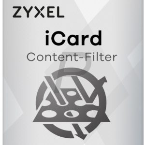 B22D23 - ZyXEL iCard CF ZyWALL USG 2000 1 an (3383) - Licence service filtrage de contenu