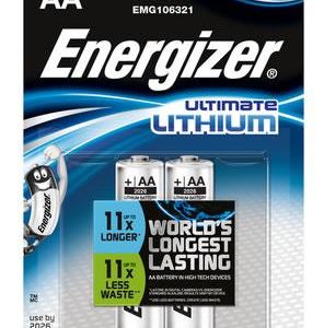 C08D31 - AA - LR6 ENERGIZER ULTIMATE LITHIUM 2x AA