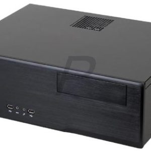 D16B14 - Micro ATX Boitier Desktop SILVERSTONE GD05B (1 x 5.25) - No Power (Black)