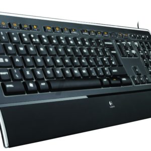 E08G20 - LOGITECH clavier CH Illuminated K740 - Confort de saisie, de jour comme de nuit [920-005690]