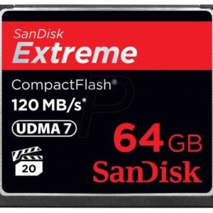 E11K16 - Compact Flash  64000MB (64GB) - SANDISK Extreme 120MB/s