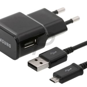 E19G05 - SAMSUNG Galaxy Tab 3 Charger microUSB Black - [ETA-U90EBE]