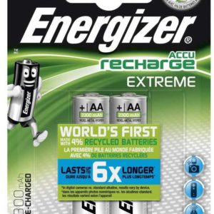 E25G12 - AA - ENERGIZER NiMH Standard - ENERGIZER Extreme HR6/AA - 2300mAh (2 Piles)