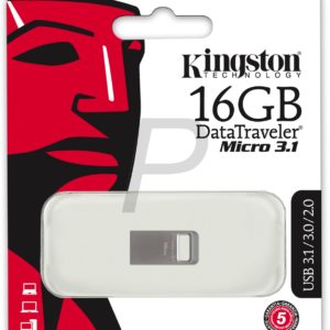 G06G38 - USB 3.1 Disk  16GB - KINGSTON DT DataTraveler Micro [DTMC3/16GB]