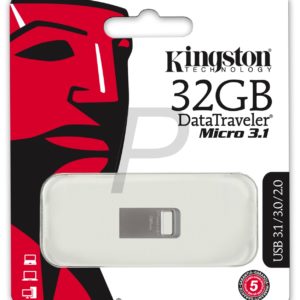 G06G39 - USB 3.1 Disk  32GB - KINGSTON DT DataTraveler Micro [DTMC3/32GB]