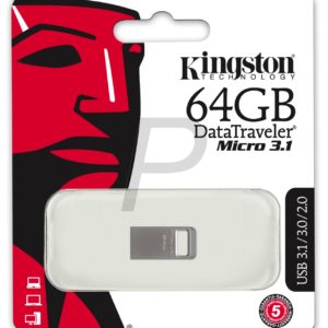 G06G40 - USB 3.1 Disk  64GB - KINGSTON DT DataTraveler Micro [DTMC3/64GB]