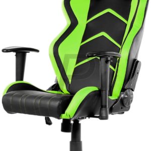 G17L03 - AKRACING Player Gaming Chair Noir/Vert [AK-K6014-BG]
