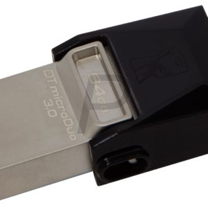 G27A34 - USB 3.0/micro-USB Disk 64GB - KINGSTON DataTraveler microDuo OTG (On-The-Go) [DTDUO3/64GB]