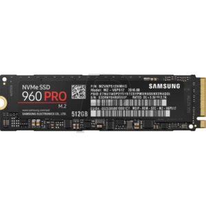 H03J07 - SSD  512 GB M.2 PCIe SAMSUNG 960 Pro [MZ-V6P512BW]