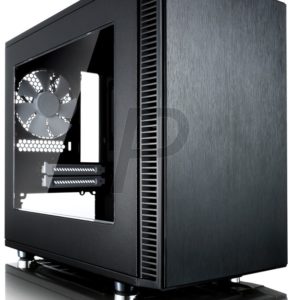 H07C35 - Boitier FRACTAL DESIGN Define Nano S Mini-ITX - Window Black [FD-CA-DEF-NANO-S-BK-W] - No Power