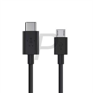 H15C14 - Câble USB 2 Type C->micro-USB 1.8m BELKIN [F2CU033BT06-BLK]