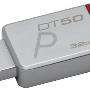 H15H03 - USB 3.1 Disk  32GB - KINGSTON DataTraveler 50 rouge [DT50/32GB]