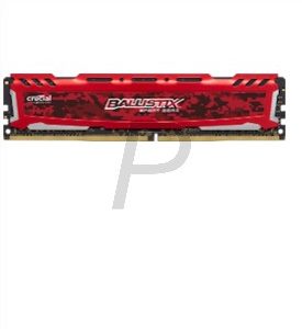 H27E13 - DDR4   4GB [1x4GB] 2400Mhz C16 - CRUCIAL Ballistix Sport LT Red [BLS4G4D240FSE]
