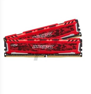 H27E17 - DDR4   8GB [2x4GB] 2400Mhz C16 - CRUCIAL Ballistix Sport LT Red [BLS2C4G4D240FSE]