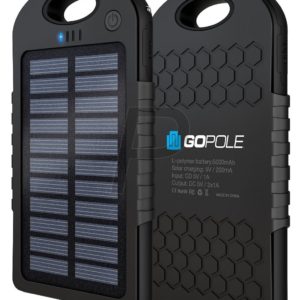H30E10 - GOPOLE USB Power Bank + Solar Charger [GPP-26]