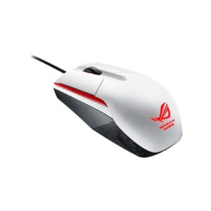 I06D07 - Souris ASUS ROG SICA White Compact ambidextrous mouse with enhanced click resistance