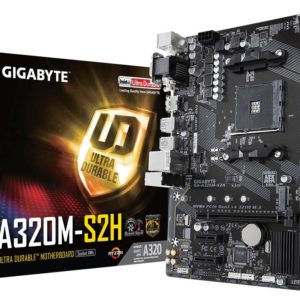 I06L02 - GIGABYTE GA-A320M-S2H uATX ( AMD A320 - Socket AM4 )