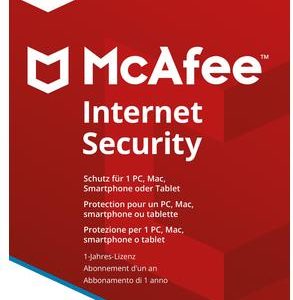 I07H10 - MCAFEE Internet Security 2018 1 Device (Code in a box) [MIS00GNR1RAA]