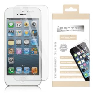 I21G25 - PANZER Protection écran autocollante "Premium Tempered" - iPhone SE/5S/5 [389802]