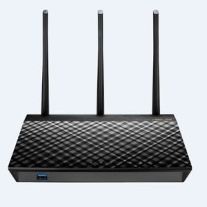 J03D05 - ASUS RT-N66U C1 N900 Wireless Router, WLAN-N [90IG0460-BM3010]