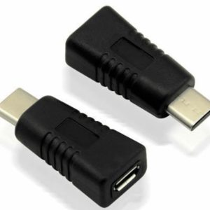 J09A01 - Adaptateur USB 2.0 Micro-B femelle > USB Type-C 2.0 mâle OTG [12.99.3190]