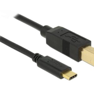 J15F46 - Câble USB 2 Type C->Type B 3.0m DELOCK [83666]