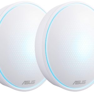 J16A17 - ASUS Lyra Mini MAP-AC1300 2-PK Set Mesh System Wireless 400+867 MB/s, 2.4+5GHz, 802.11ac,n / up to 867 MB/s, MIMO technology, internal antenna x 3