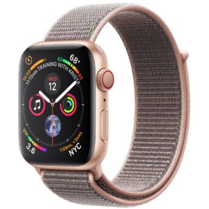 J18X16 - APPLE Watch Series 4 GPS+Cellular, 44mm Stainless Steel Case with Milanese Loop [MTVX2FD/A]