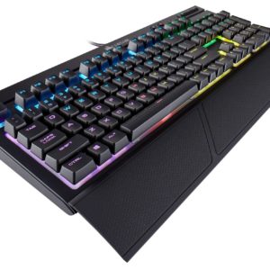 J19B10 - CORSAIR clavier CH Gaming K68 RGB Mechanical Gaming Keyboard - Cherry MX Red [CH-9102010-CH]