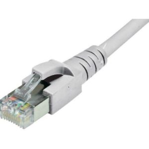 J21X16 - DATWYLER Câble RJ45: S/FTP  1 m Grey Cat.6A, AWG26, 10Gbps, 500MHz [653508]