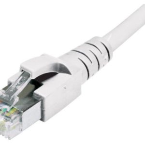 J21X21 - DATWYLER Câble RJ45: S/FTP  1 m White Cat.6A, AWG26, 10Gbps, 500MHz [653908]