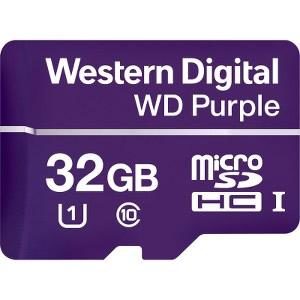 J23D13 - MicroSDHC Memory Card  32000MB ( 32GB ) WESTERN DIGITAL Purple Class 10 [WDD032G1P0A]