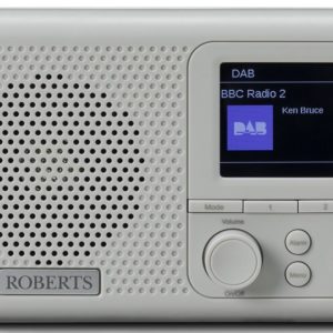 J28F41 - ROBERTS Play M4 Portable DAB+ Radiowecker - grey [PLAYM4GE]