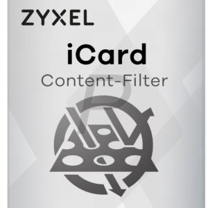 ZYX-3312 - ZyXEL iCard CF pour ZyWALL USG 100 (3312) - Licence service filtrage de contenu 1 an